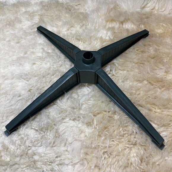 5ft Wood Trail Pine Christmas Tree + Gold Script Merry Christmas Red Green Skirt - Picture 12 of 14